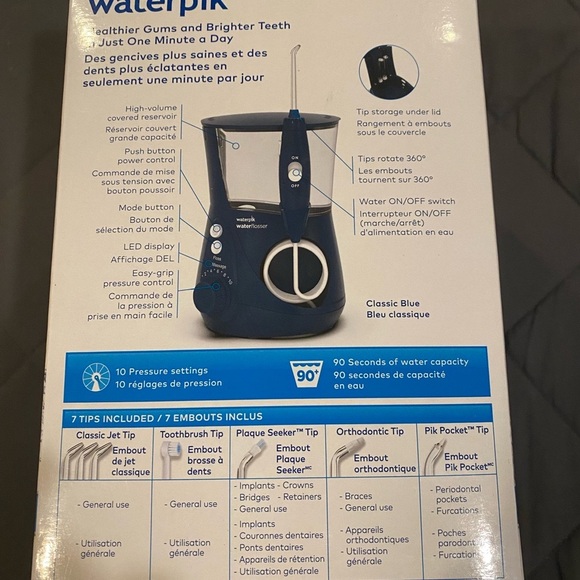 WATERPIK AQUARIUS PROFESSIONAL WATER FLOSSER for teeth BRAND NEW - Picture 3 of 4